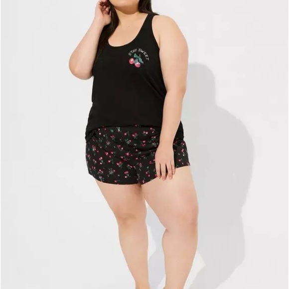 Slub Sleep Short & Tank - Picture 2 of 6